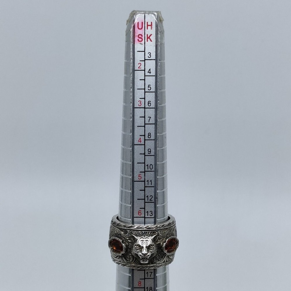 Gucci Tiger Ring 925 Silver - Picture 6 of 12